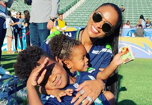 'I'm Not Crying, You Are': Ciara Fans Adore Sibling Moment Between Baby Future and Sienna