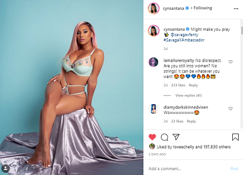 ‘It’s the Toes for Me’: Cyn Santana Leaves Fans Salivating Over Her ‘Pretty Feet’ – Atlanta Black Star