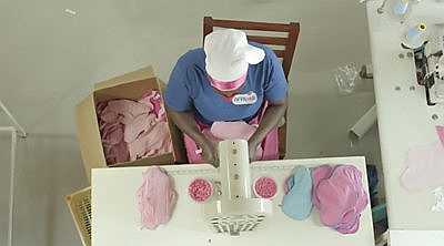 Women who live where they work during the lockdown