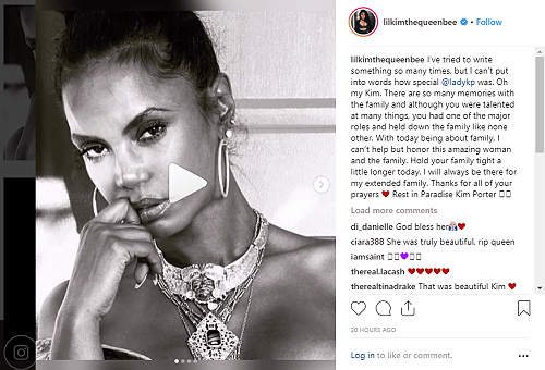 Lil’ Kim Shares Kim Porter Tribute and Explains Why She Waited Several Days