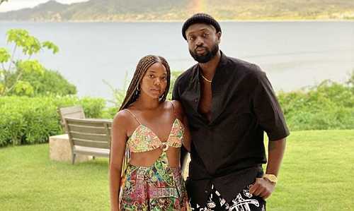 'Y'all So Cute': Dwyane Wade and Gabrielle Union Were Stylin' and Profilin' During 'Coming 2 America' Backyard Screening