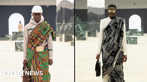 Letter from Africa: Kente - the Ghanaian cloth that's on the catwalk