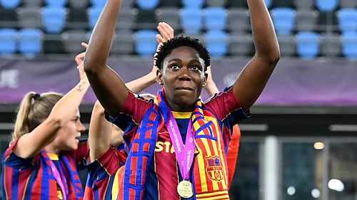 History-maker Oshoala 'lost for words'