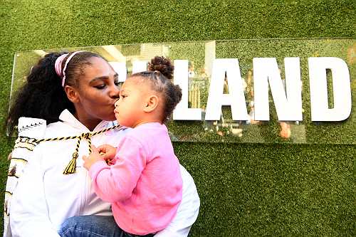 ‘Get Ready Tennis World’: Serena Williams Teaches Daughter How to Hit a Ball In Adorable Video