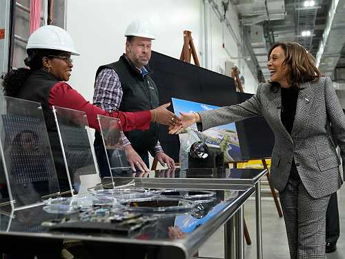 Harris says college degrees not always needed for highly skilled jobs