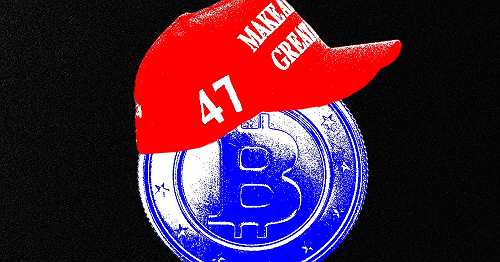 As Trump Takes a Victory Lap, the Crypto Faithful Kiss the Ring