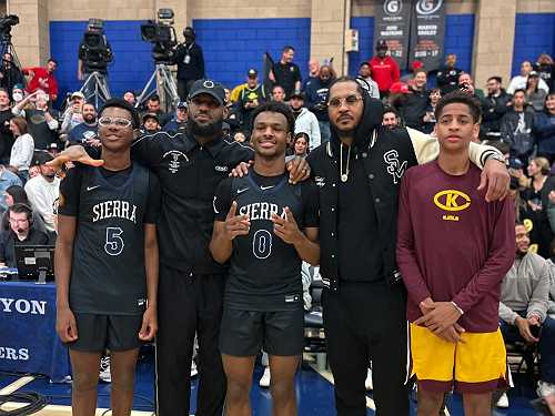 Carmelo's son Kiyan Anthony faces historic college decision