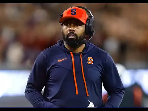Syracuse football coach Fran Brown reveals why he refuses to take a shower anytime his team looses - Face2Face Africa