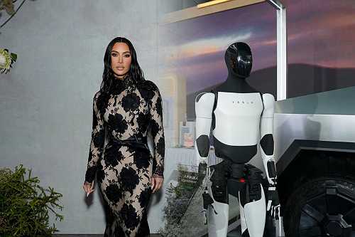 Kim Kardashian has befriended Optimus, the Tesla bot | TechCrunch
