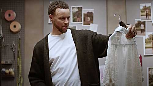 Steph Curry is using this season's NBA tunnel to showcase Black and Brown designers