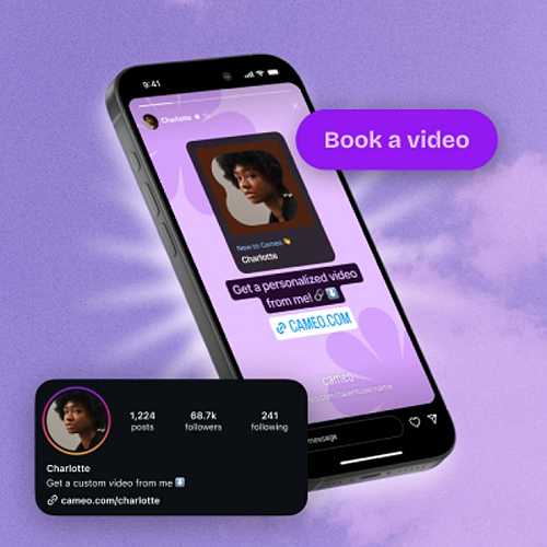 Celeb greetings app Cameo pivots to creators | TechCrunch