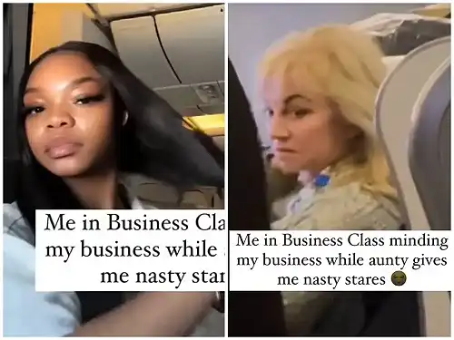Woman's viral first-class altercation sparks online debate over flight etiquette - Face2Face Africa