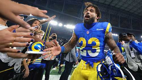 'He's a warrior:' Rams' Kyren Williams battled injury and delivered on production