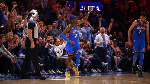 OKC bests '72 Lakers for scoring differential mark