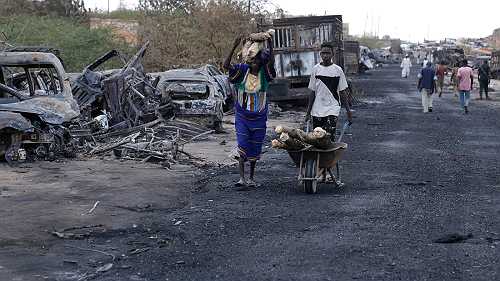 After two years of civil war, Sudan's capital is a shell of its former self : Consider This from NPR