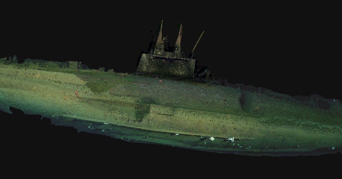 WWI submarine captured in never-before-seen images over century after it sank off San Diego coast
