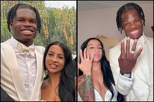 Newly-Drafted NFL Player Travis Hunter Marries Fiancée Leanna Lenee&nbsp; - Y'all Know What
