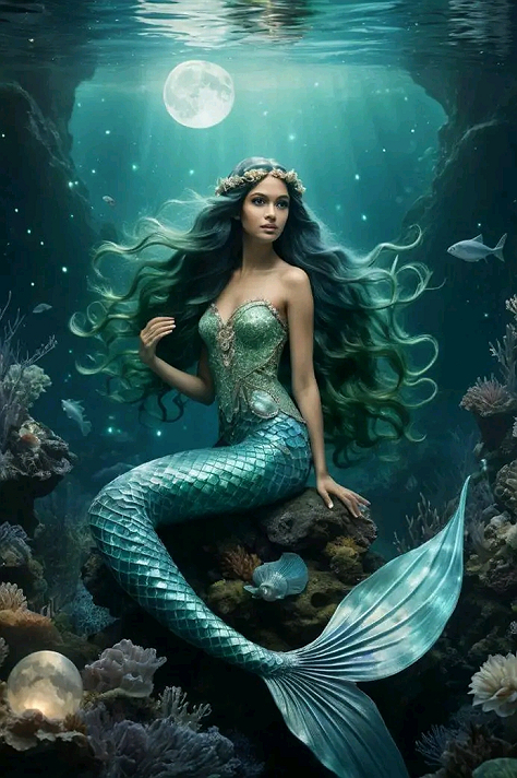 The Lupine king 🦊          And His             💎Obstinate Mate 🧜‍♀️CHAPTER...