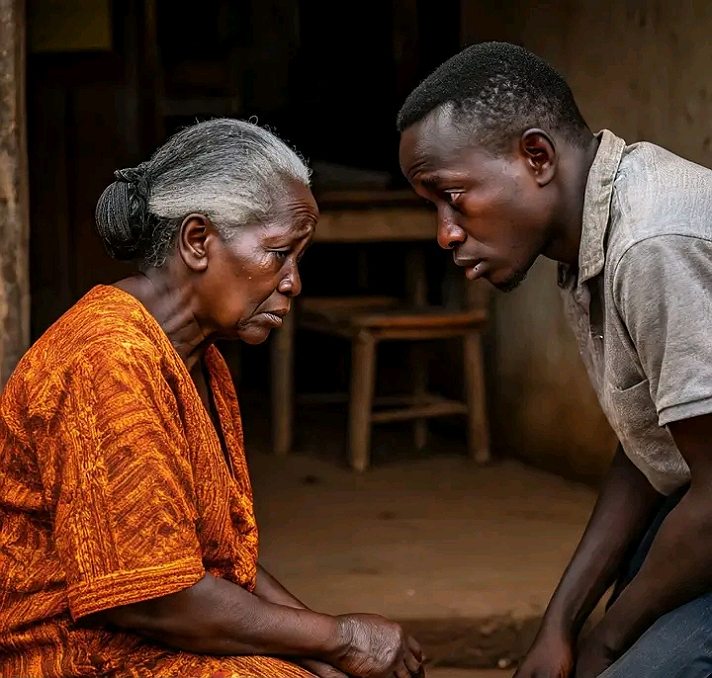 Mama leave matter, Im your grandson - anything in this house belongs to me. You’re just...