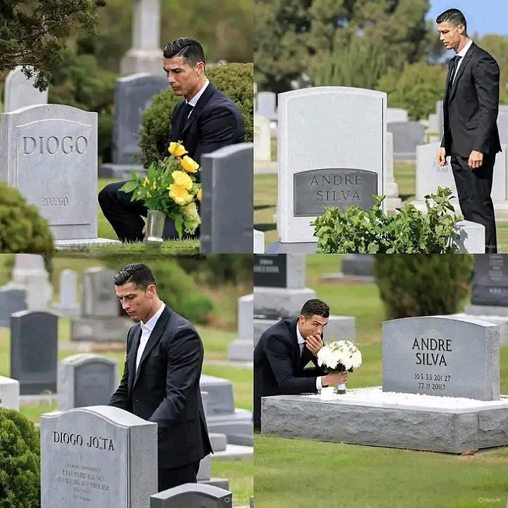 Cristiano Ronaldo did not attend the funeral of Diogo Jota held on Saturday, July 5, 2025, in...