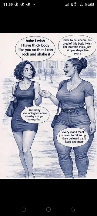 Be content with what youve