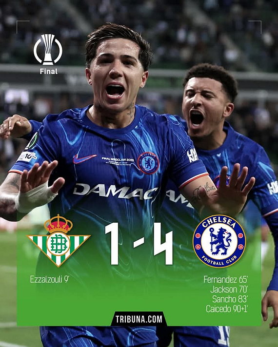 Chelsea win the Conference League 🔥🔥