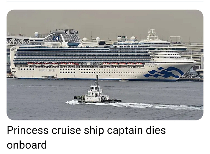 Un capitaine de Princess Cruises est décédé à bord du Diamond Princess. Le capitaine Michele...